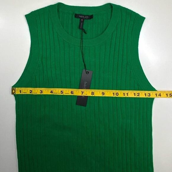 NWT | Bobi Black Los Angeles | Slanted Ribbed Tank Top | Green | XS - Picture 5 of 9